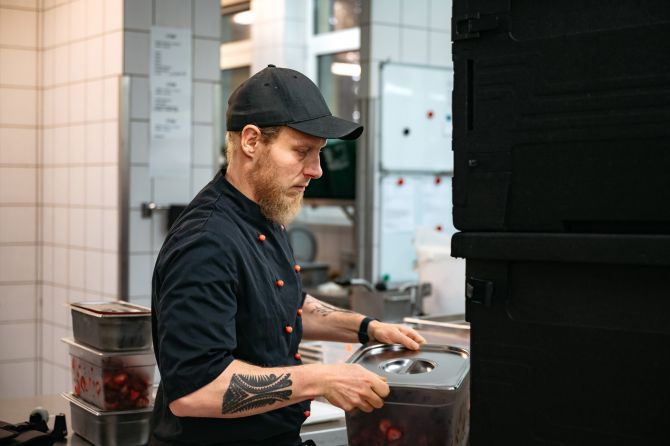 Professioneles Cook & Serverfahren